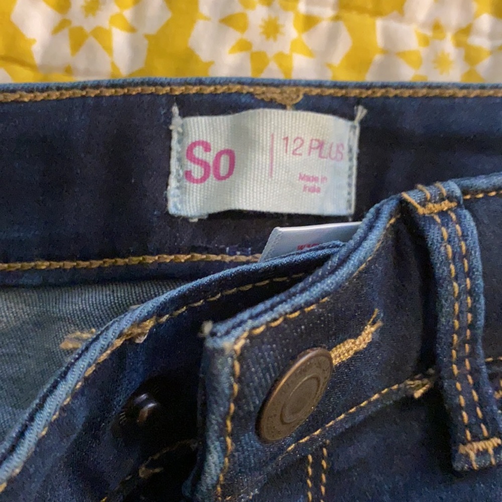 So mid-rise Favorite Jegging. Little Girls 12 Plus. Brand New. - Picture 6 of 7